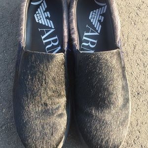 Armani Men's Suede Shoe